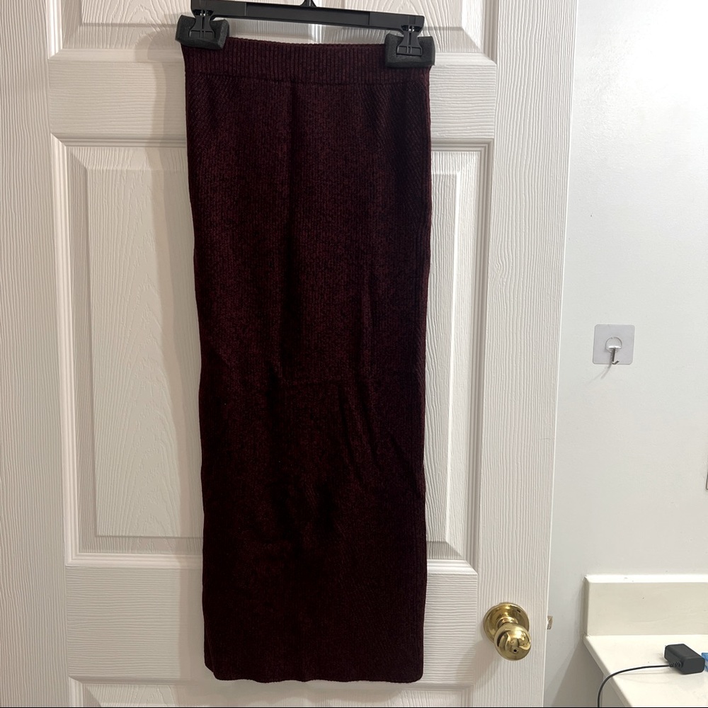 Maje midi skirt